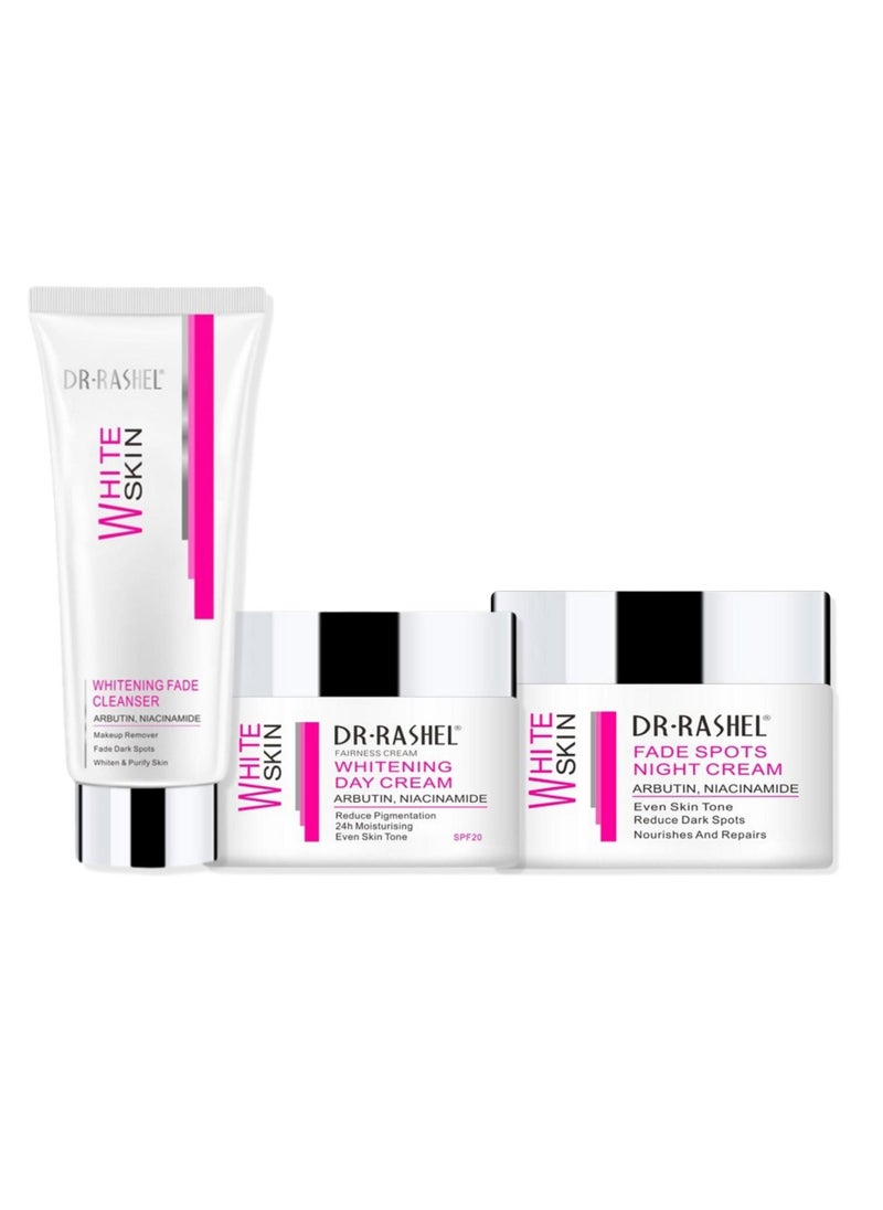 DR. RASHEL - Dr., Rashel Fade Spots Night Cream, Whitening Fade Dark Spot Cleanser and Day Cream Skin Whitening Cream - Image 1