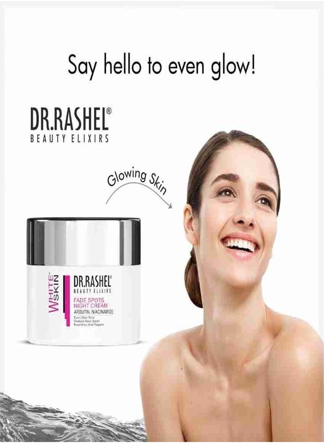 DR. RASHEL - Dr., Rashel Fade Spots Night Cream, Whitening Fade Dark Spot Cleanser and Day Cream Skin Whitening Cream - Image 1