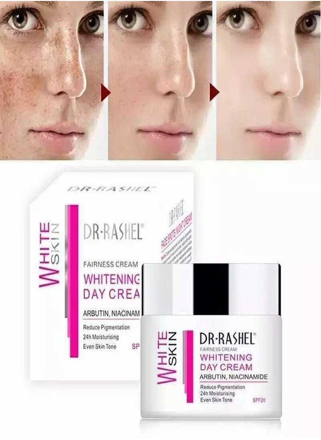 DR. RASHEL - Dr., Rashel Fade Spots Night Cream, Whitening Fade Dark Spot Cleanser and Day Cream Skin Whitening Cream - Image 1