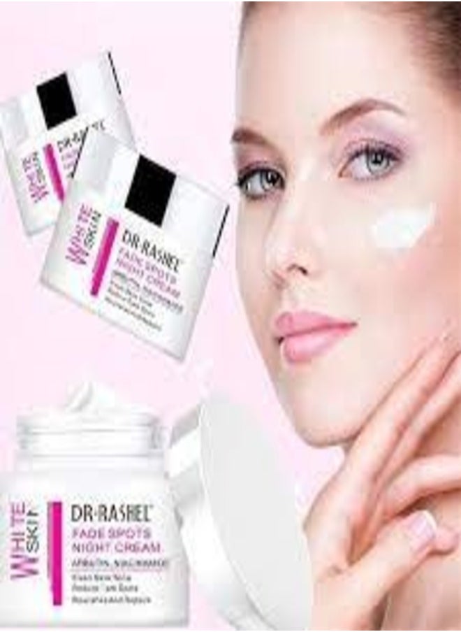 DR. RASHEL - Dr., Rashel Fade Spots Night Cream, Whitening Fade Dark Spot Cleanser and Day Cream Skin Whitening Cream - Image 1