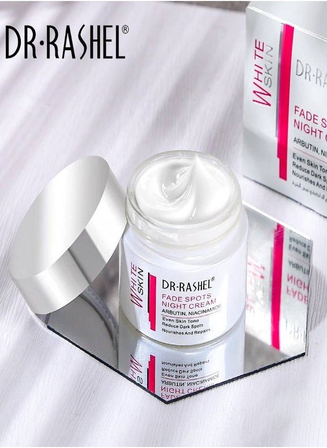 DR. RASHEL - Dr., Rashel Fade Spots Night Cream, Whitening Fade Dark Spot Cleanser and Day Cream Skin Whitening Cream - Image 1