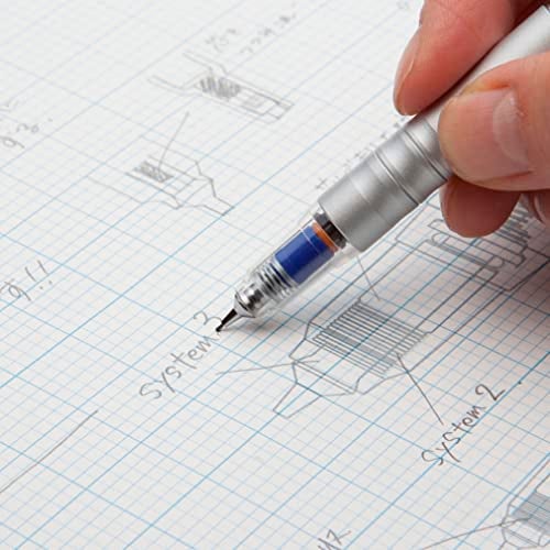 Zebra Technologies Zebra Mechanical Pencil Delguard Type Lx 0.5mm, White Body (P-MA86-W) - Image 5