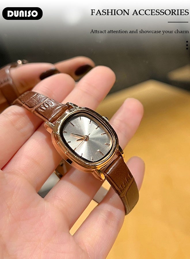 DUNISO Women's watches, quartz women's watches, water-resistant women's wristwatches, high-end women's watches, women's watches with elegant style - Image 3