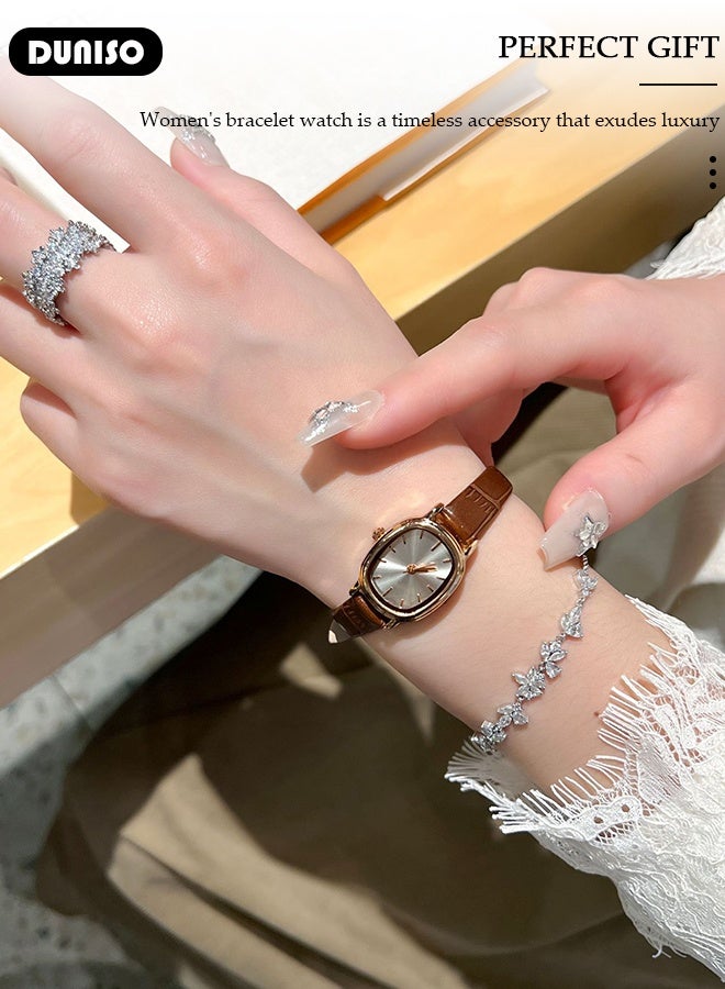 DUNISO Women's watches, quartz women's watches, water-resistant women's wristwatches, high-end women's watches, women's watches with elegant style - Image 2