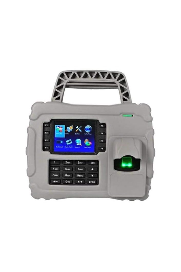 ZK teco ZKTeco S922 Portable Biometric Time Attendance Device – 4G SIM, Fingerprint + Card Access, 3.5" TFT, 5000 FP Capacity, LAN + Battery Backup for Outdoor Use - Image 1