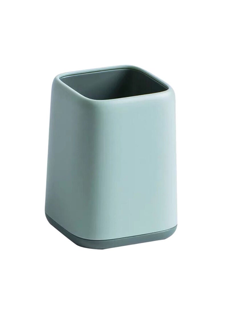 NIBEMINENT Pen/Pencil Holder Storage Desktop Organizer Light green 11*8.3*8.3cm - Image 1