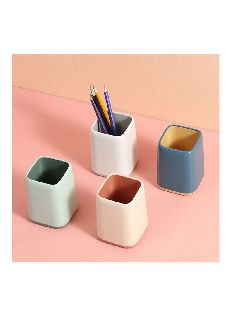 NIBEMINENT Pen/Pencil Holder Storage Desktop Organizer Light green 11*8.3*8.3cm - Image 5