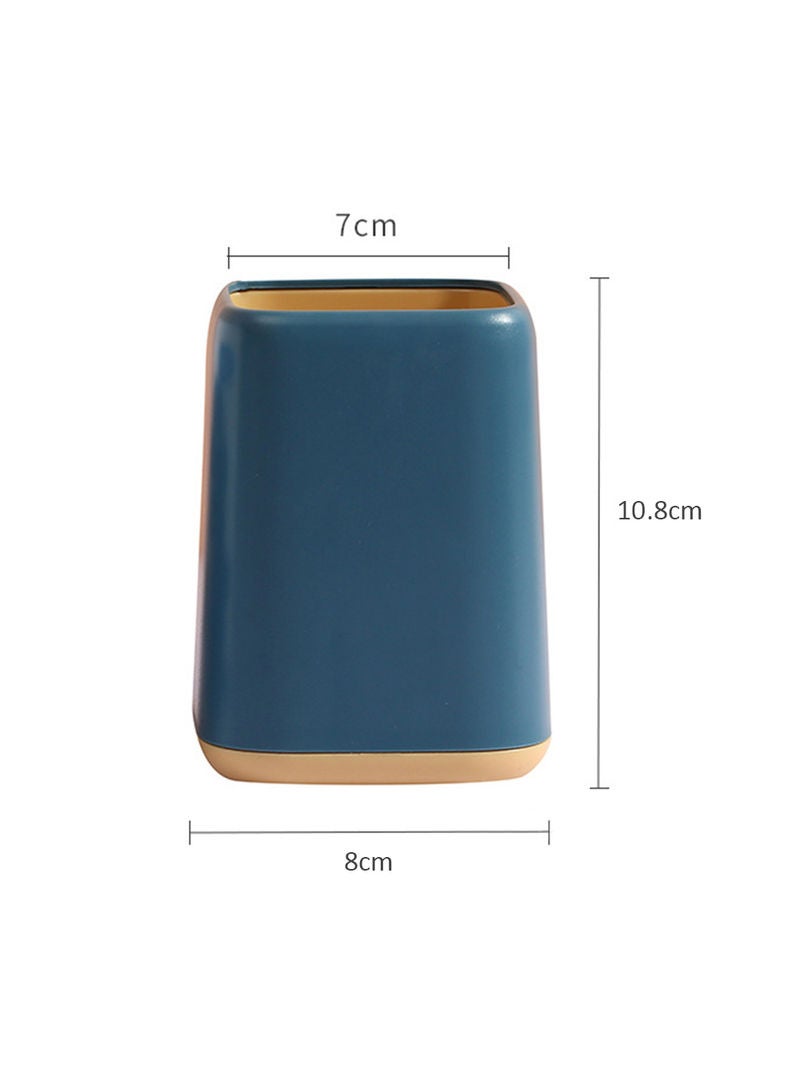 NIBEMINENT Pen/Pencil Holder Storage Desktop Organizer Light green 11*8.3*8.3cm - Image 3