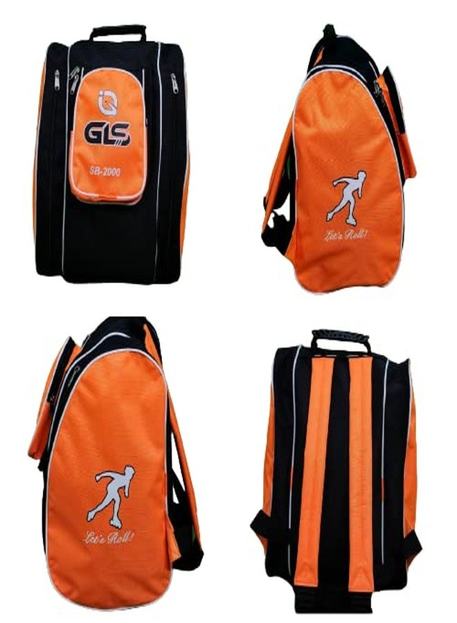GLS Nylon Skating Kit Bag SB-2000 (Orange) - Image 1