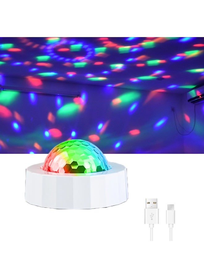 Portable Disco Ball LED Interior Atmosphere Lights for Car Camping Party - Image 1