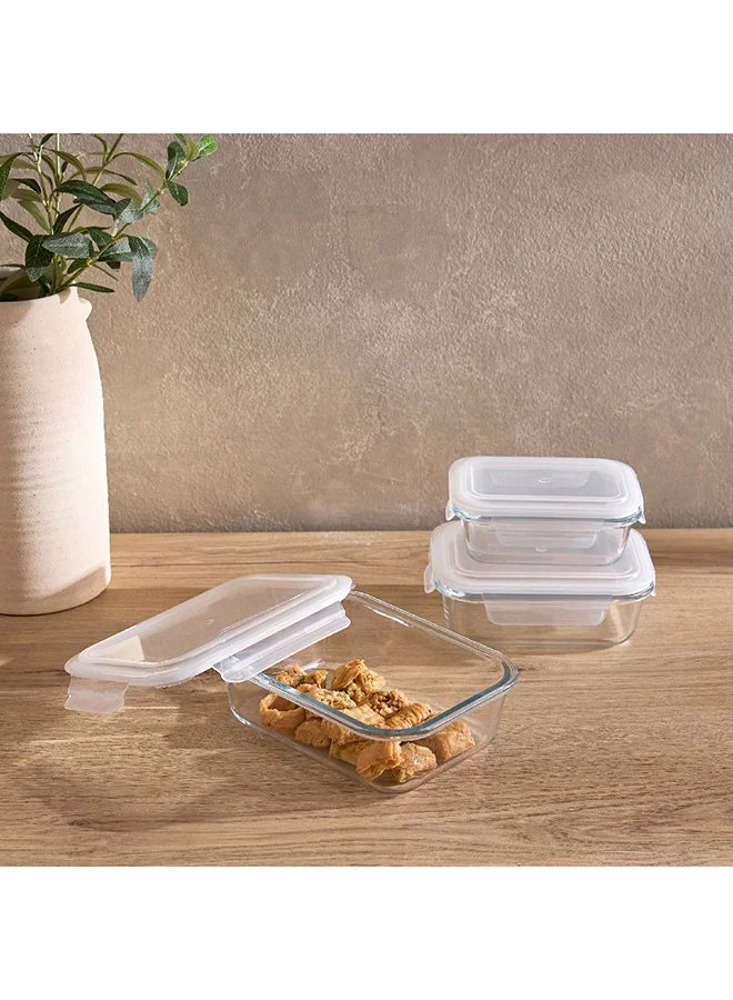 Home Box Imperial Borosilicate Glass Container 400 ml