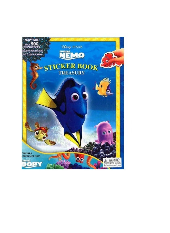 Disney Pixar Finding Nemo Sticker Book Treasury and Activity Book 