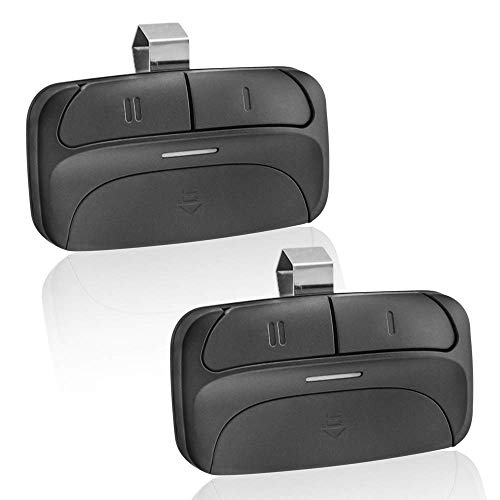 X X-HOUSE Universal Garage Door Opener Remote Replacement for Chamberlain Liftmaster Linear,Stanley,Craftsman, Works Multi-Frequency 300/310/315/318/390MHz etc- 2 Pack - Image 1