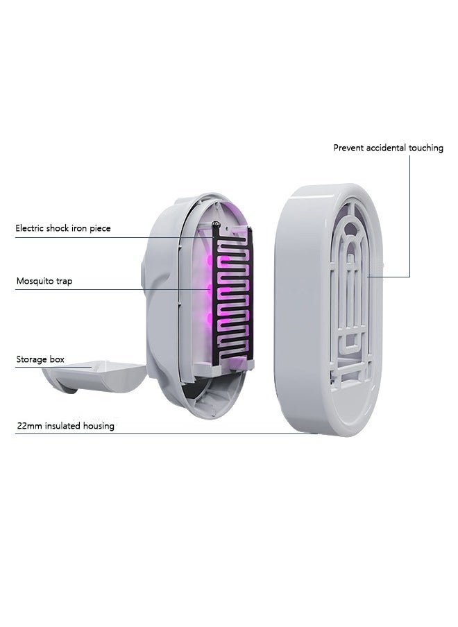 MACAIIROOS - Electronic Mosquito Killer Lamp with Child Safety Cover Silent and No Radiation - Image 1