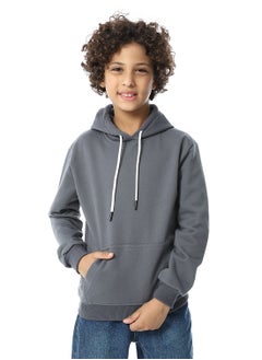 Andora Slip On Fleeced Boys Hoodie _ Dark Grey  - Image 1