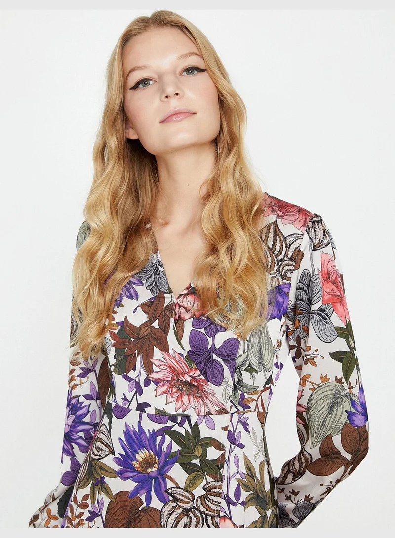 KOTON Floral Detailed Dress