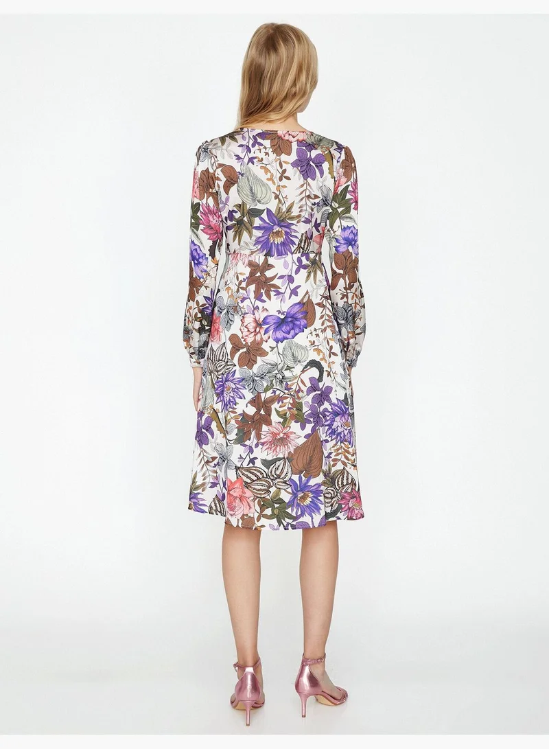 KOTON Floral Detailed Dress