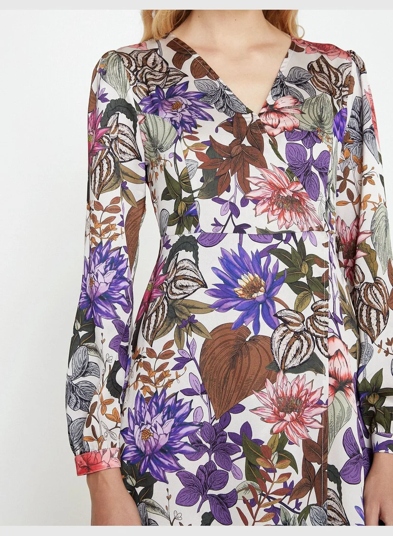 KOTON Floral Detailed Dress