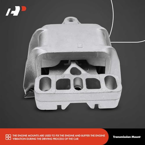 A-Premium 2PCS Engine Motor Mount and Transmission Mount Set Compatible with Volkswagen Jetta 1999-2005, Golf 1999-2006, Beetle 1998-2005, 1.8L 1.9L 2.0L, Replace# 1J0199262BF, 1J0199555AH - Image 4