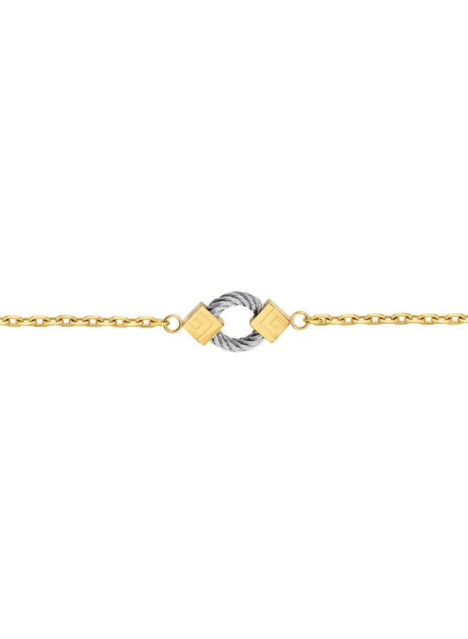 Guy Laroche Tina Silver and Gold Bracelet for Women - Image 3