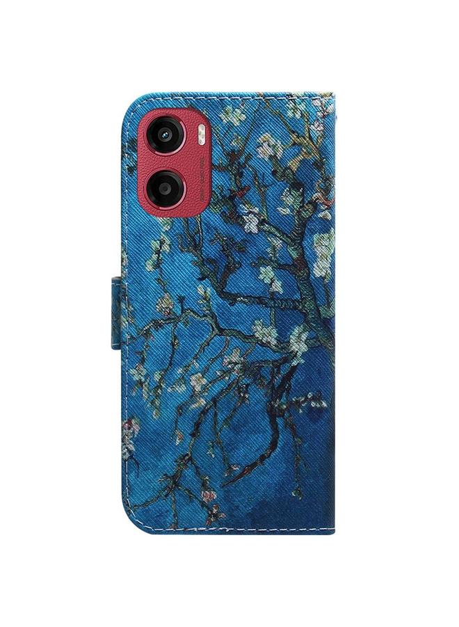 S-TOP Case For Motorola Moto G05 / E15 Coloured Drawing Flip Leather Phone Case - Image 3