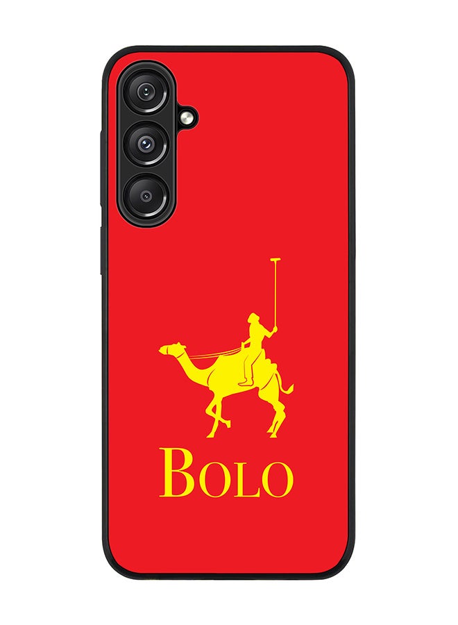 Stylizedd For Samsung Galaxy A16 / A16 5G Case,Slim fit Camera Protection, Shockproof Thin Phone cover - BOLO Red - Image 1
