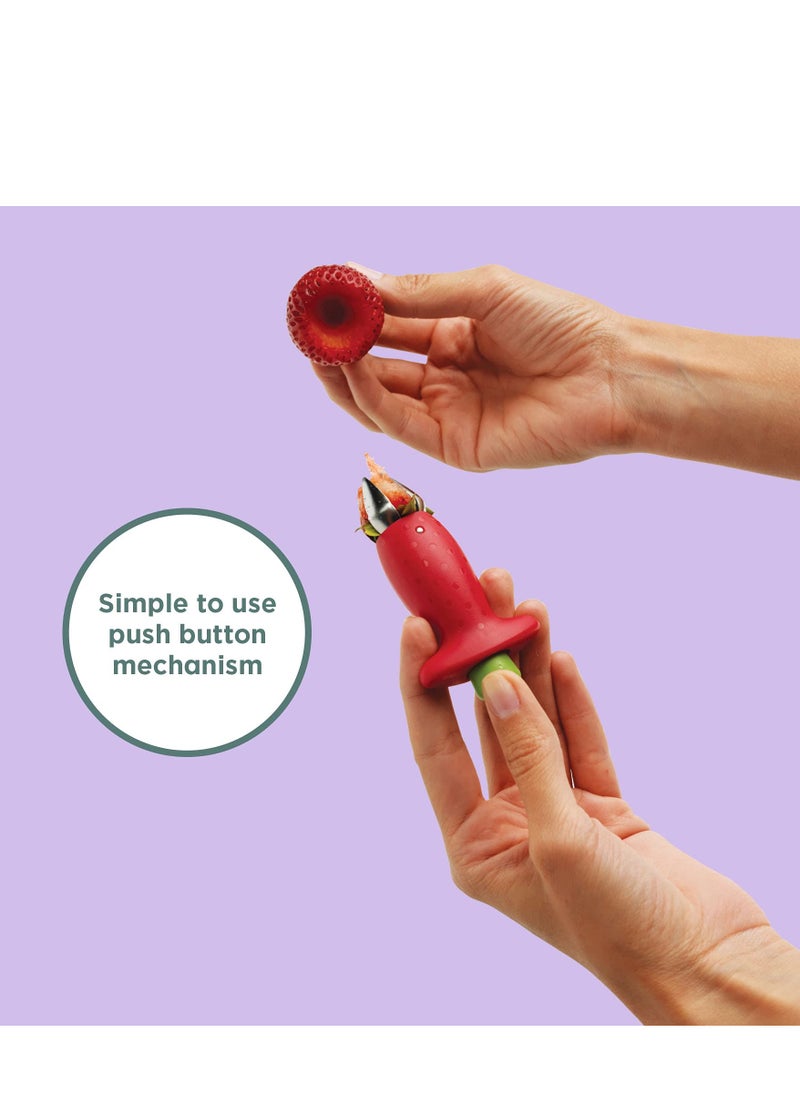 Generic - Strawberry Huller, quick Remove Strawberry Stem Tool - Image 1