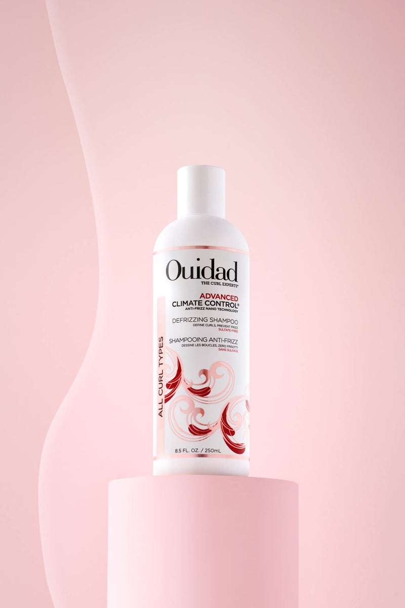 Ouidad Advanced Climate Control Defrizzing Shampoo - 8.5 fl oz, Curl Defining Hair Shampoo, Anti-Frizz Nano Technology, Sulfate-free and Safe for Color-treated Hair, For All Curl Types - Image 4