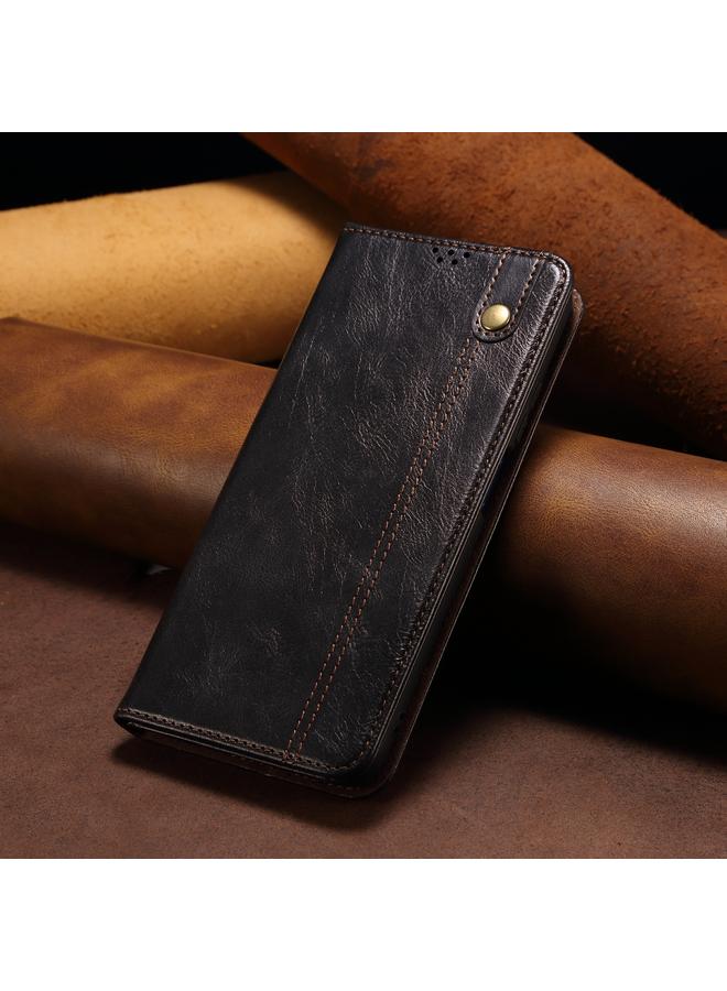 اس-توب جراب هاتف Honor Play 60 Plus Global Oil Wax Crazy Horse Texture Leather - Image 2