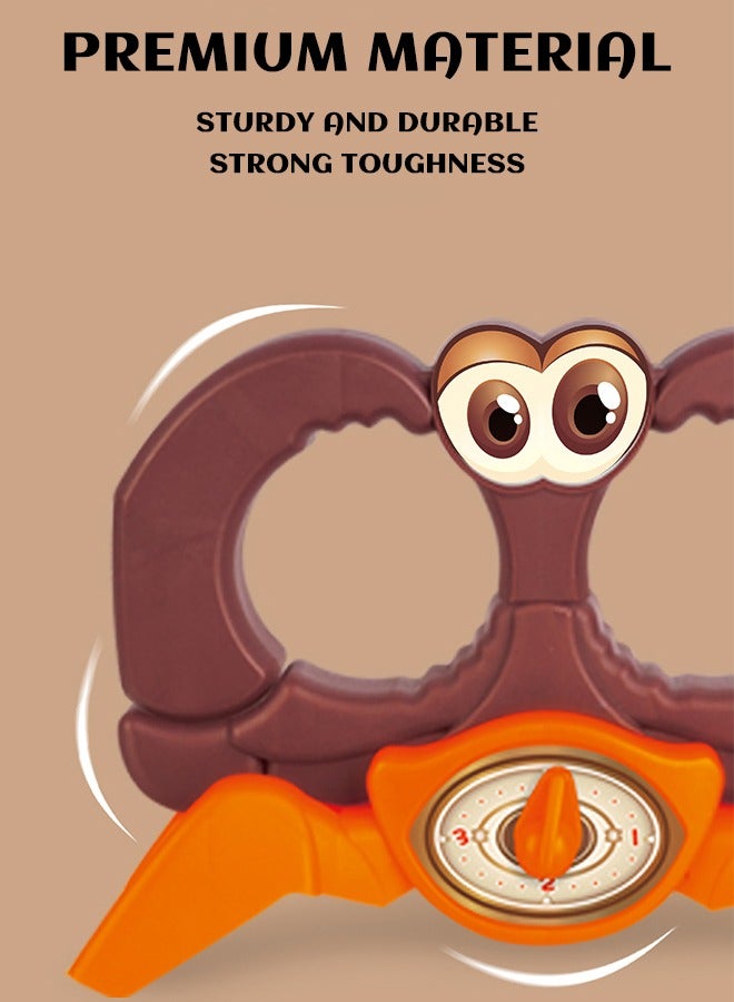 GROIC Crab Tickle Me Feet Family Game Party Favors Supplies Children's Pirate Tickling Game for Adults Teens & Kids 2-4 Players - Image 4