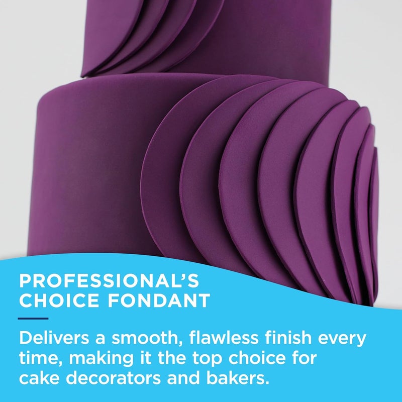 Satin Ice Turquoise Fondant - Vanilla Flavor - Image 5