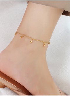 A 925 silver round bead tassel ankle chain with a free packaging box, fashionable and exquisite. Summer beach vacation, date, gift giving, and versatile temperament for girls - pzsku/ZDB1D042A0F4AA8F6D39BZ/45/_/1712575366/6e35f3cc-f433-49f4-9309-1201de77bc60