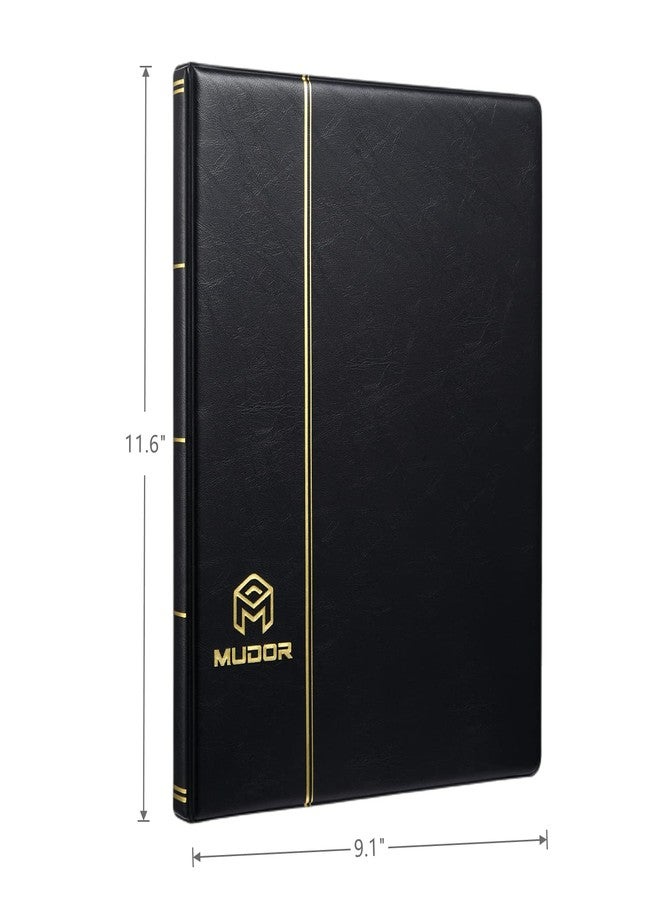 MUDOR Dollar Bill Holders for Collectors, 20 Sheets Clear Dollar Bill Sleeves, 60 Pockets Currency Holder for Bills, Currency Album Fits Euro Currency And Currency Foreign (Transparent Page) - Image 2