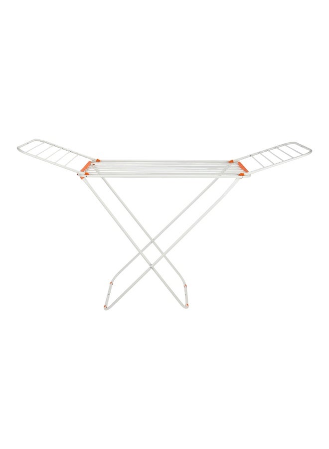 ديلكاسا مجفف ملابس ديلكاسا لويد - DC3712/ بأجنحة جانبية، هيكل من الحديد المطلي بالمسحوق/ قابل للطي، متين، أنيق، مدمج، وثقيل التخزين/ مساحة تجفيف 18 مترًا، سعة 18 كجم - Image 1