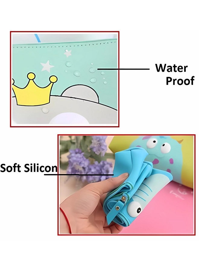 SILLYME 6 pcs Return Gifts Birthday Party for Kids - Silicon Pencil Pouch - Assorted Design - Image 3