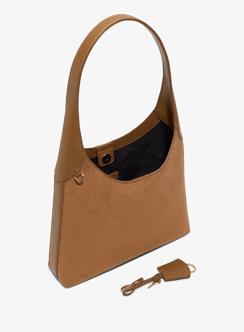 Call it Spring Light Brown Calliiope Shoulder Bag for Women | Best Price UAE