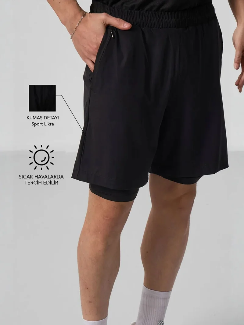 تومي لايف TOMMY Men's Regular Fit Jersey Shorts