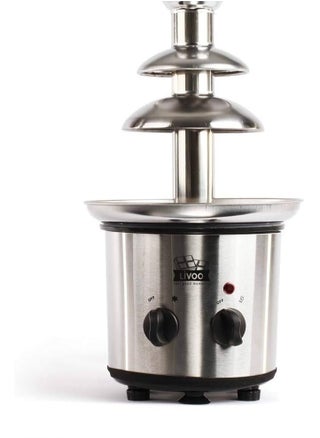 DOM377 3-Tier Chocolate Fountain - Stainless Steel Sweet Fondue Machine, 1 kg Capacity, 320W | Perfect for Parties, Desserts & Events - pzsku/ZDB1D7CBB6CF4A13719C7Z/45/_/1730372907/e3c86415-63cf-4796-b16e-a1a6d0bc68d6