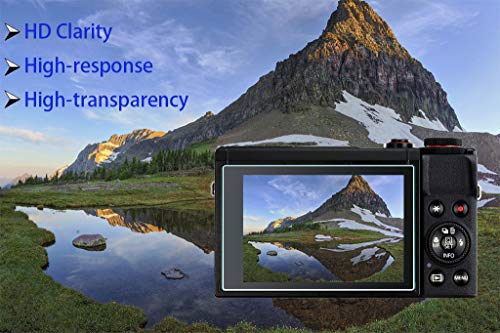 HUIPUXIANG Screen Protector Compatible for Canon PowerShot SX740 HS SX730 HS Camera (for Accessories), 0.3mm High Definition 9H Hardness Optical LCD Premium Glass Protective Cover - Image 3