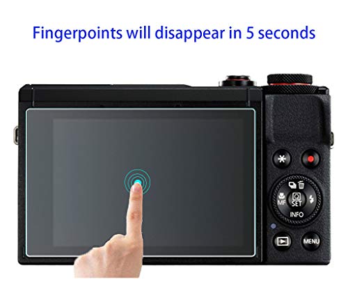 HUIPUXIANG Screen Protector Compatible for Canon PowerShot SX740 HS SX730 HS Camera (for Accessories), 0.3mm High Definition 9H Hardness Optical LCD Premium Glass Protective Cover - Image 4