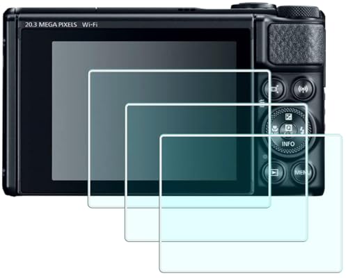HUIPUXIANG Screen Protector Compatible for Canon PowerShot SX740 HS SX730 HS Camera (for Accessories), 0.3mm High Definition 9H Hardness Optical LCD Premium Glass Protective Cover - Image 1