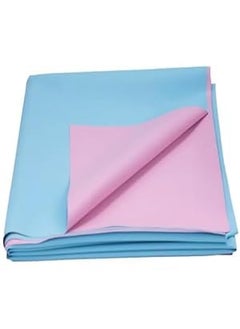 MEDITROVE Meditrove Waterproof Dry Rubber Bed Sheet Premium Washable Makintosh Sheet NonAbsorbent Reusable Crib Mat HospitalHome Bed Protector for Baby and Adult and Patients 2 Meter  - Image 1