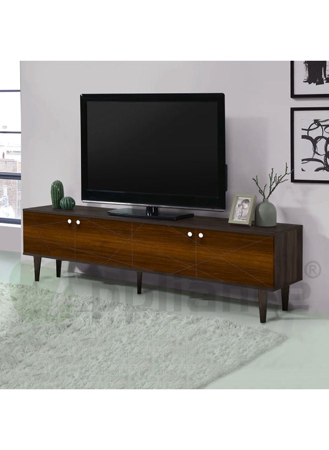 Appliance Furniture TV Unit Brown MDF 180Lx40W. 