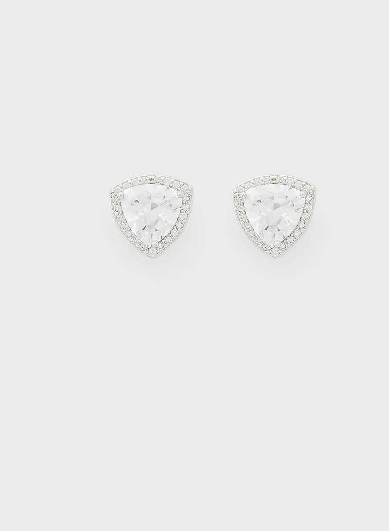 BUCKLEY LONDON Trillion Earrings