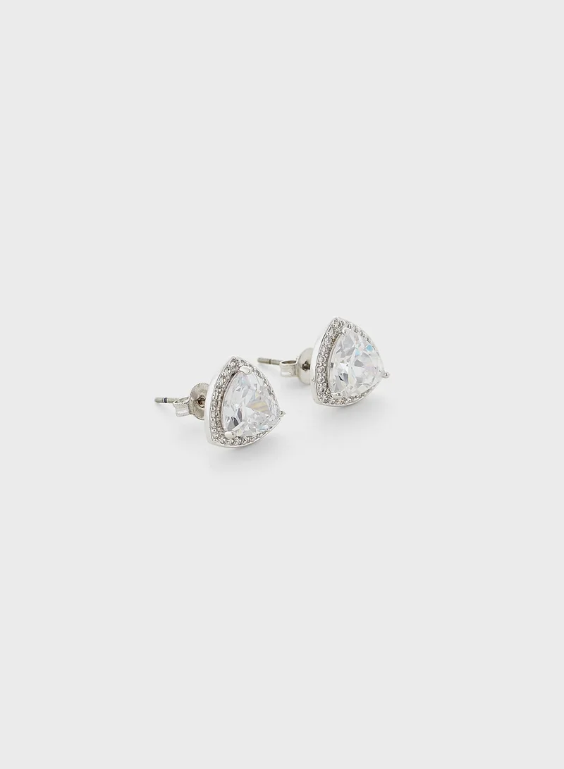 BUCKLEY LONDON Trillion Earrings