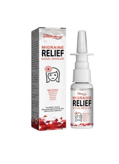 Headache Nasal Spray, Natural Ingredient Headache Migraine Relief Nasal Inhaler, Head Pain Treatment Medical Spray, Rapid Relief Herbal Medicine For Anxiety Headaches And Tension Relief