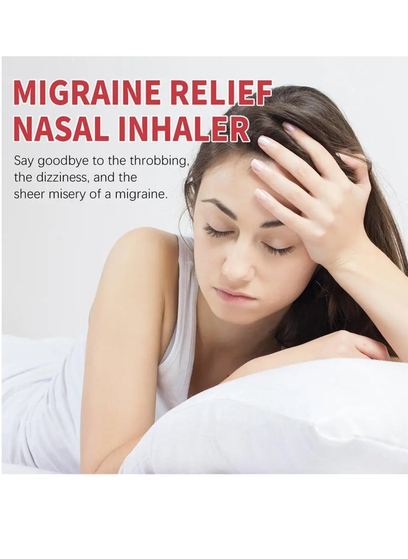 SOUTH MOON - Headache Nasal Spray, Natural Ingredient Headache Migraine Relief Nasal Inhaler, Head Pain Treatment Medical Spray, Rapid Relief Herbal Medicine For Anxiety Headaches And Tension Relief - Image 1