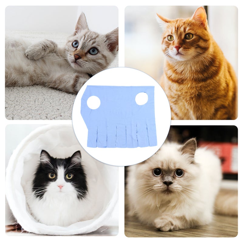 2pcs Cat Clothes Cat Recovery Suit Kitty Sterilization Costume Pet Apparel - Image 4