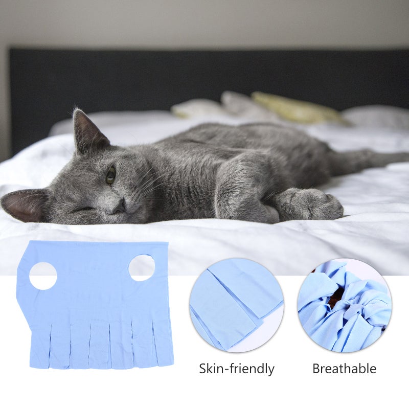 2pcs Cat Clothes Cat Recovery Suit Kitty Sterilization Costume Pet Apparel - Image 5
