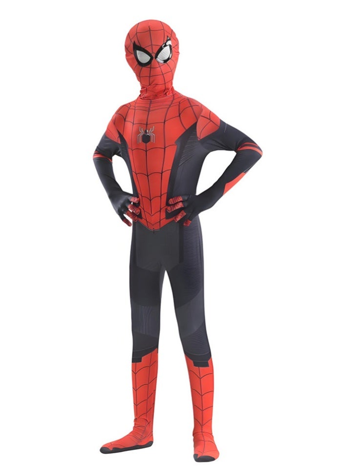Loquat Halloween Cosplay Costume Bodysuit Spiderman 3D Style Zentai Suits Stretch Jumpsuits For Kids and Adults - Image 2